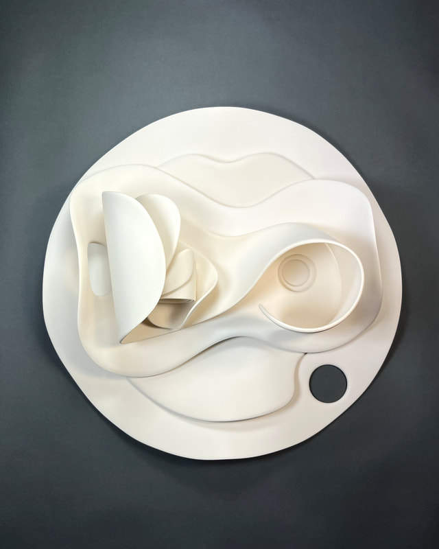 Licia McDonald white porcelain sculpture