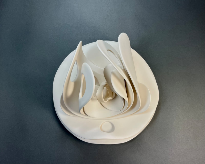 Licia McDonald small porcelain sculpture